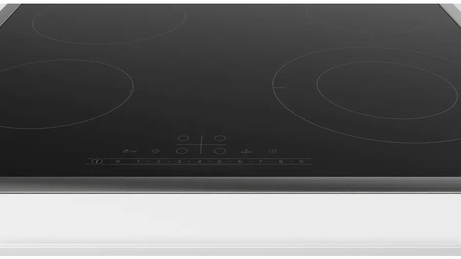 BOSCH PKF645FP3E Series 6 Built-In Electric Hobs 60 cm with Frame