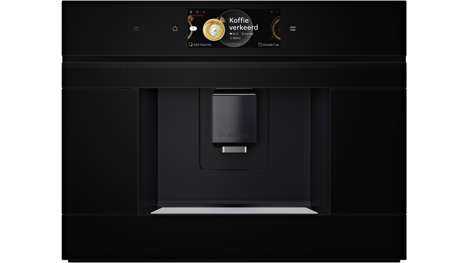 BOSCH CTL7181B0 Series 8 Built-In Fully Automatic Espresso Coffee Machine Black, Water Tank