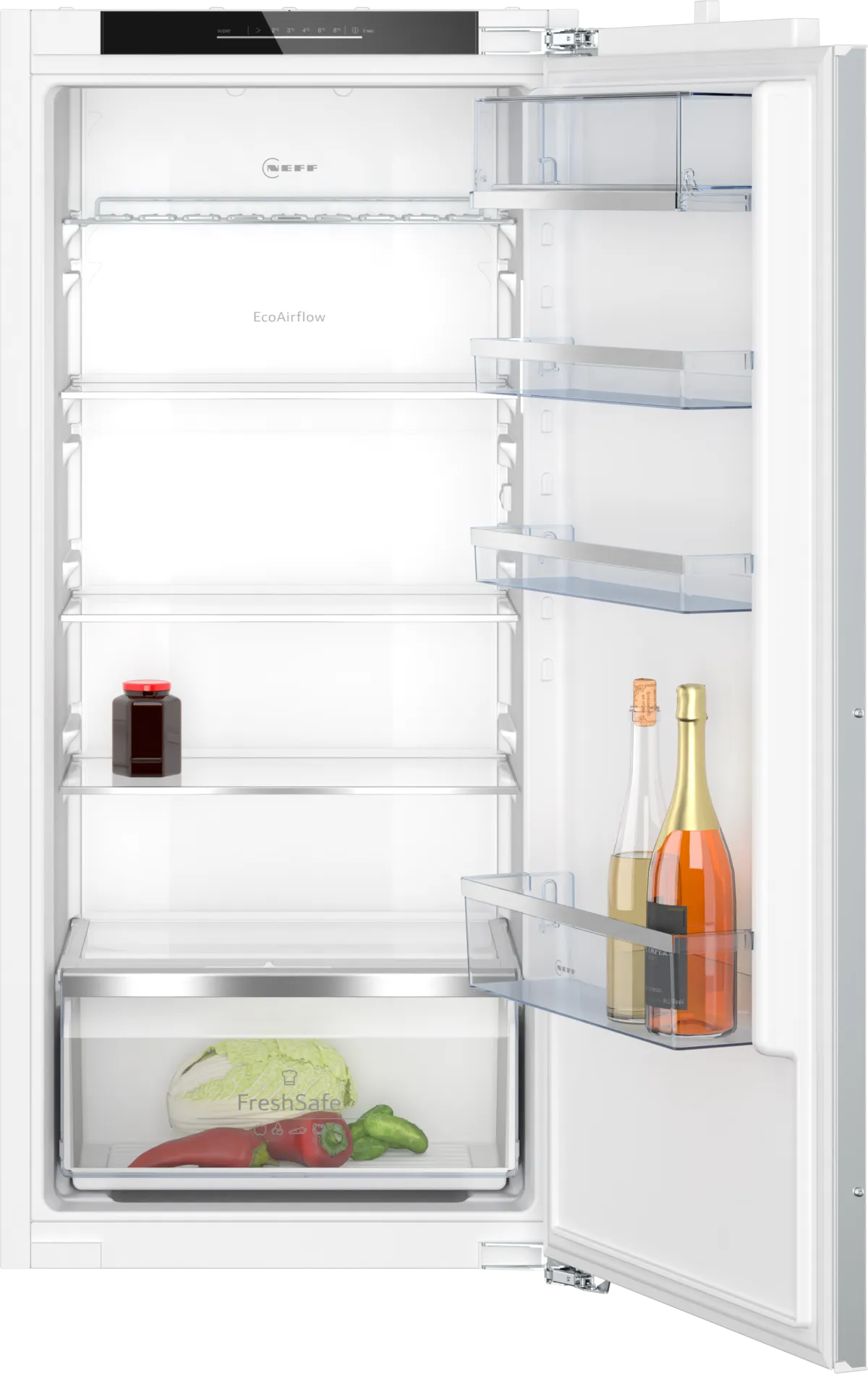 NEFF KI1413DD1 N 70 Built-In Single Door Refrigerator 122.1 x 55.8 cm Soft Close Flat Hinge