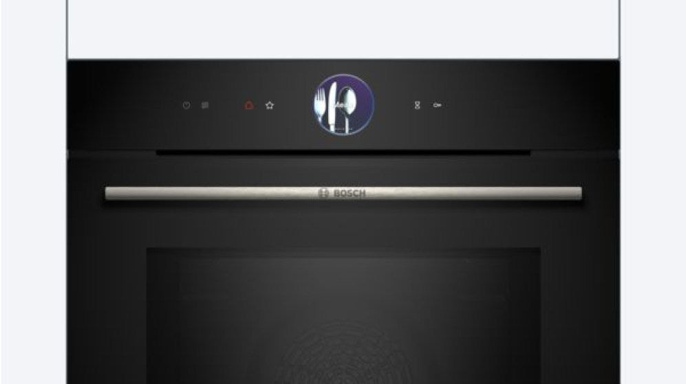 BOSCH HMG776KB1 Series 8 Built-In Oven with Microwave Function 60 x 60 cm Black