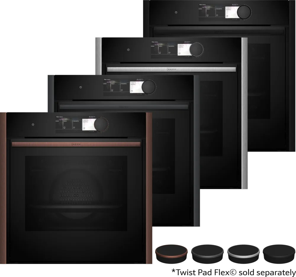 NEFF B69FY5CY0 N 90 Built-In Oven with Steam Function 60 x 60 cm Flex Design