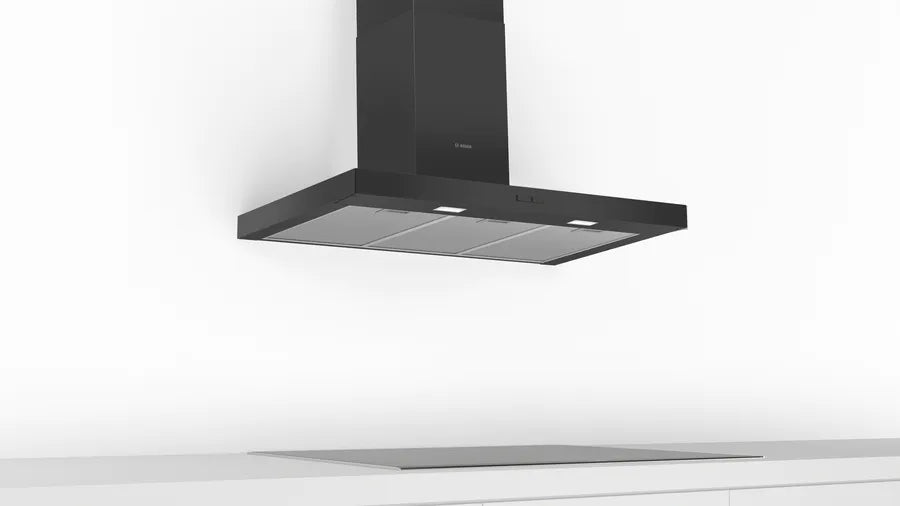 BOSCH DWB96BC60 Series 2 Built-In Wall Mounted Cooker Hood 90 cm Black
