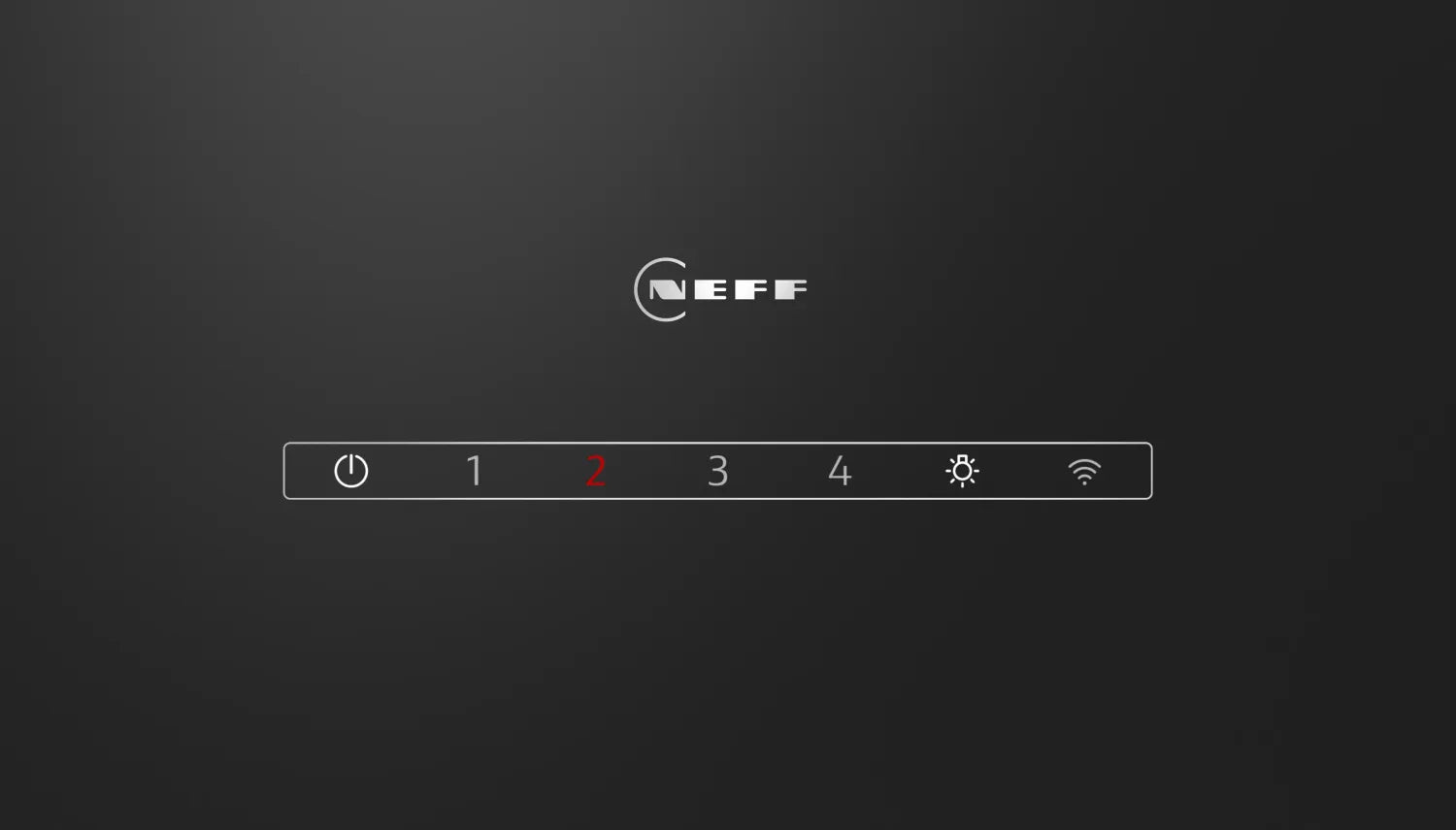 NEFF D88IAN2S0 N 70 Built-In Wall Mounted Cooker Hood 80 cm, Black