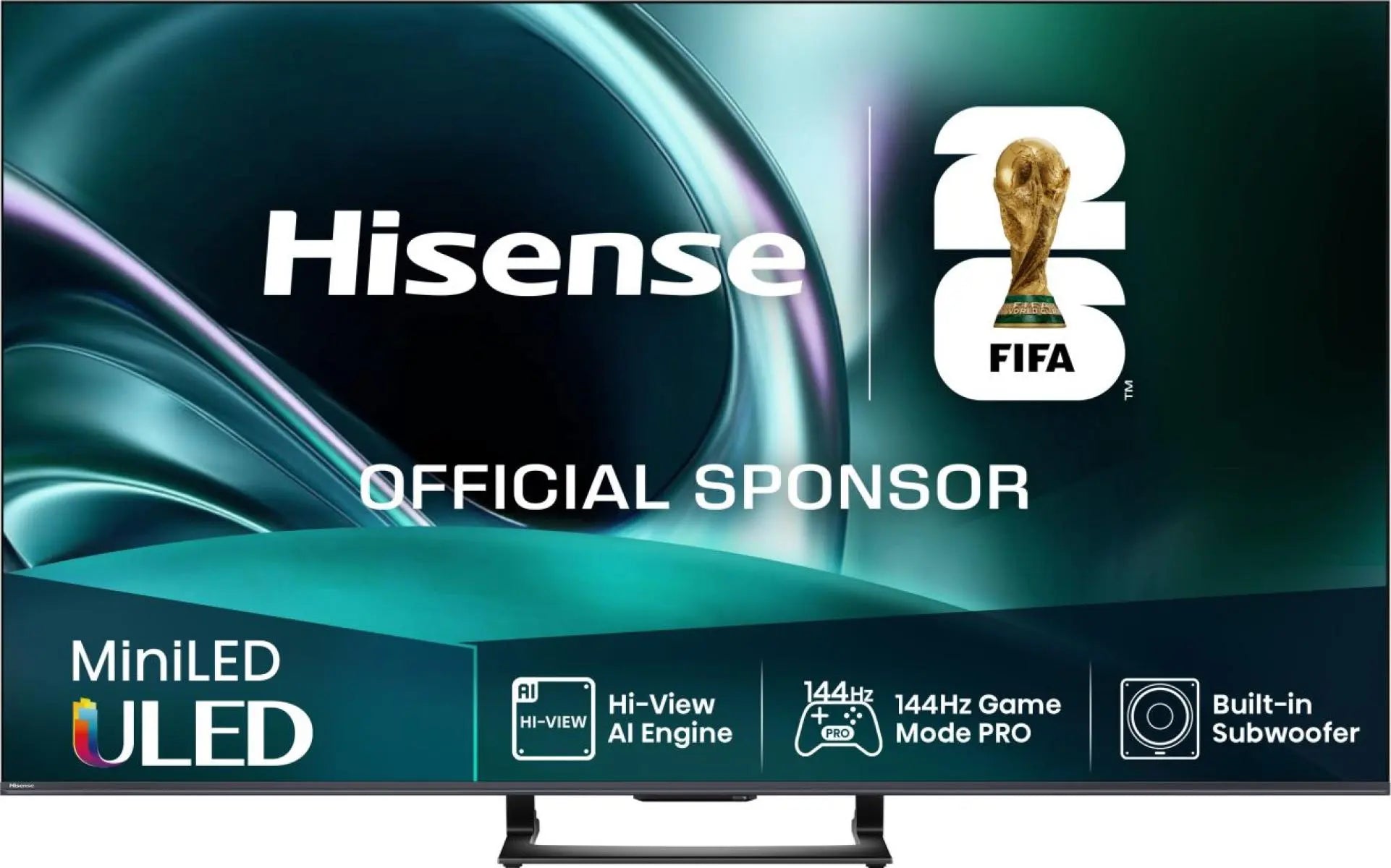 HISENSE -U7Q 50"/55"/65"/75"/85"/100" U7Q | ULED MiniLED Smart TV 4K 144 Hz