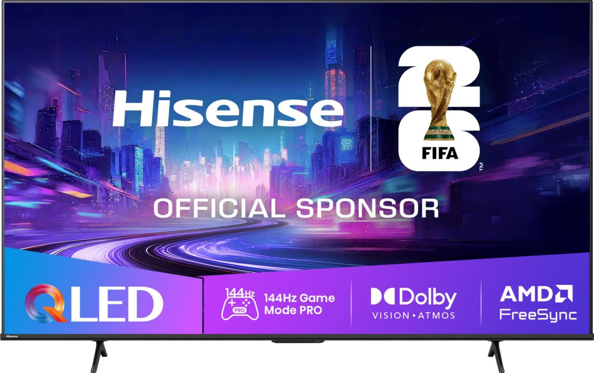 HISENSE -E7Q 50"/55"/65"/75"/85"/100" E7Q PRO | Hi-QLED Smart TV 4K 144 Hz