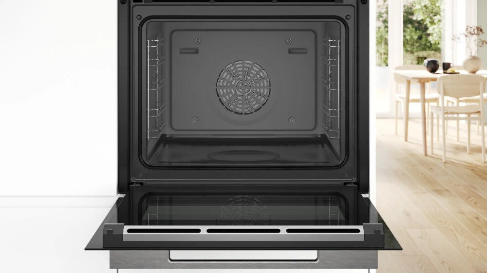 BOSCH HSG7584B1 Series 8 Built-in oven with steam function 60 x 60 cm Black