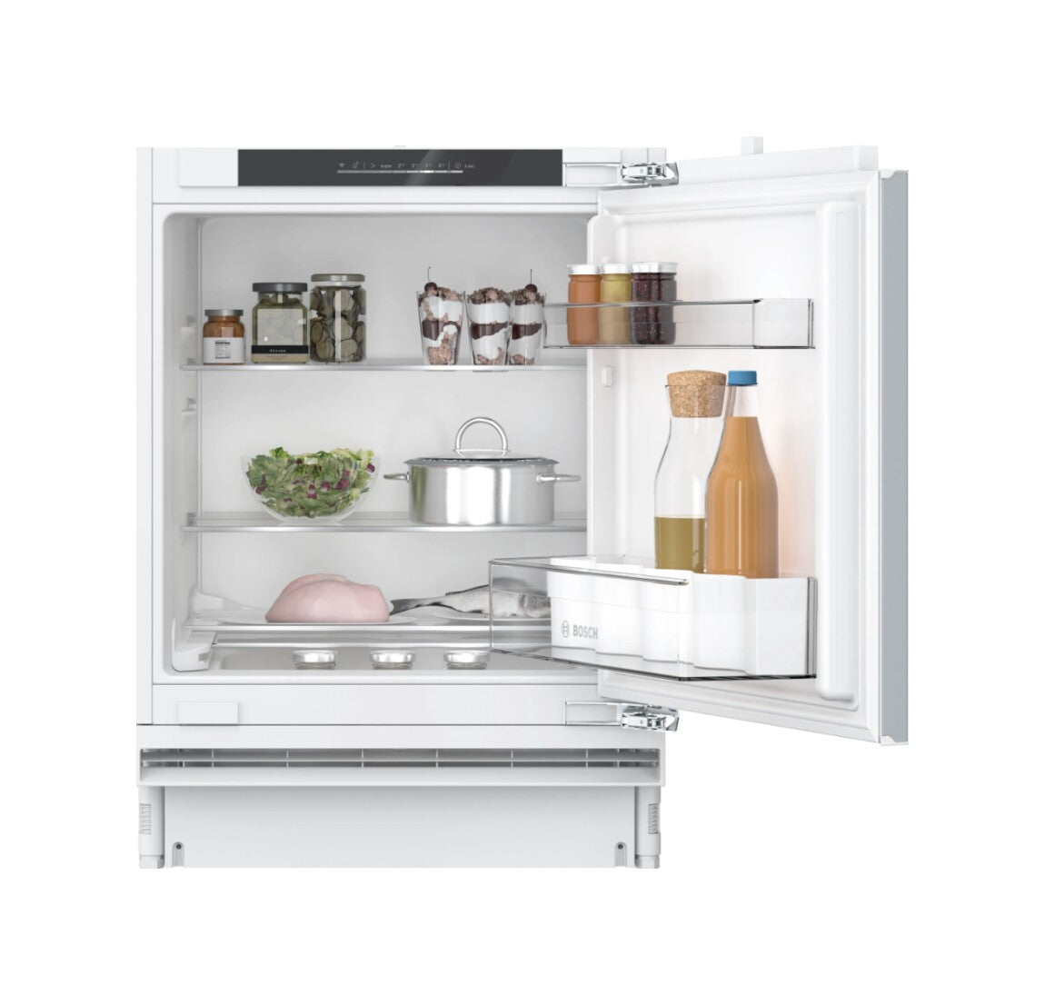 BOSCH KUR21VFE0 Series 4 Built-In Single Dorr Fridge 82 x 59.8 cm Flat Hinge