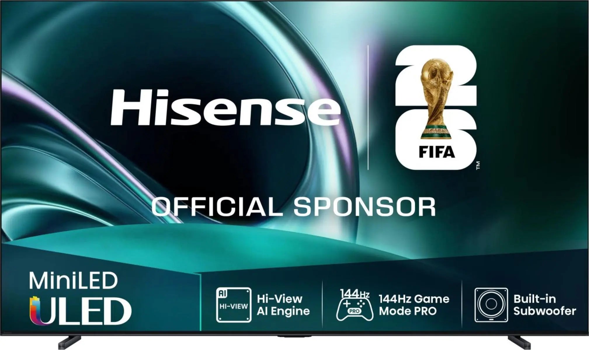 HISENSE -U7Q 50"/55"/65"/75"/85"/100" U7Q | ULED MiniLED Smart TV 4K 144 Hz
