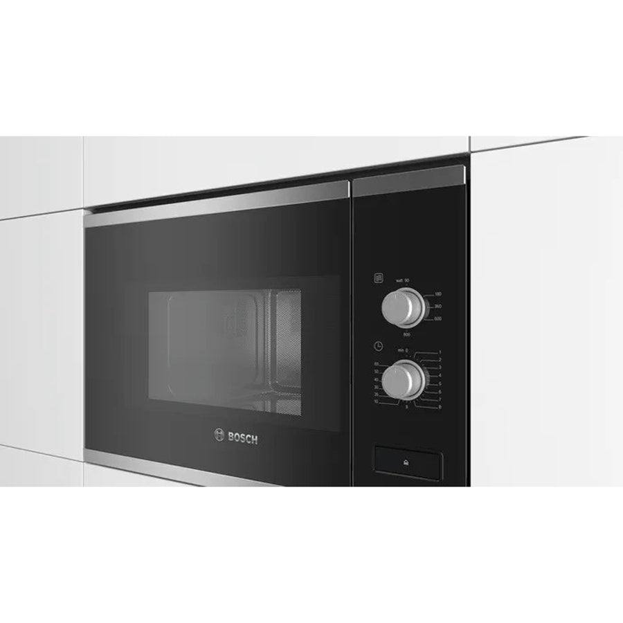 BOSCH BFL520MS0 Series 4 Built-In Microwave Oven Inox