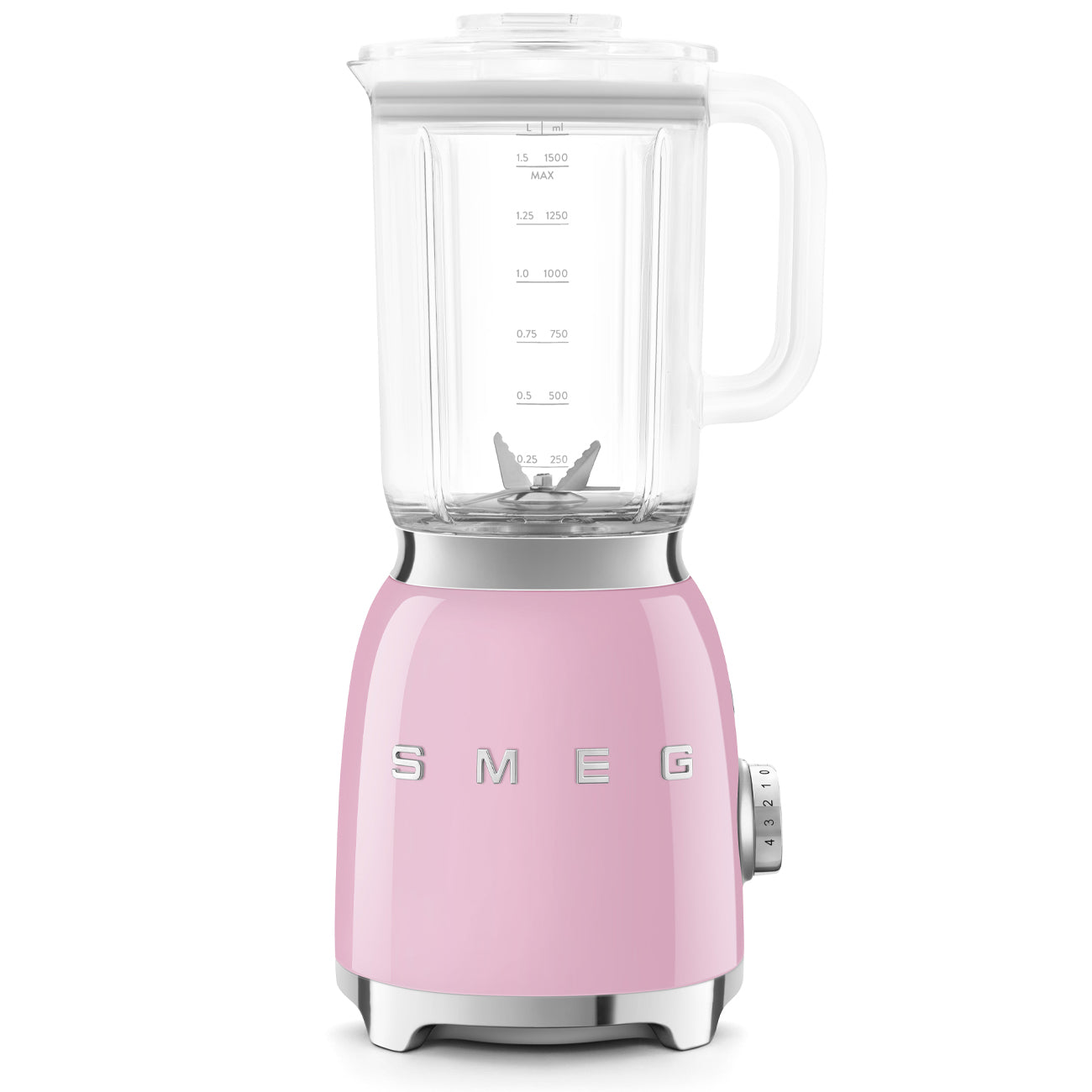 SMEG BLF03 50's Style Aesthetic Table Blender 1.5 Lt, 3 Intensity Levels