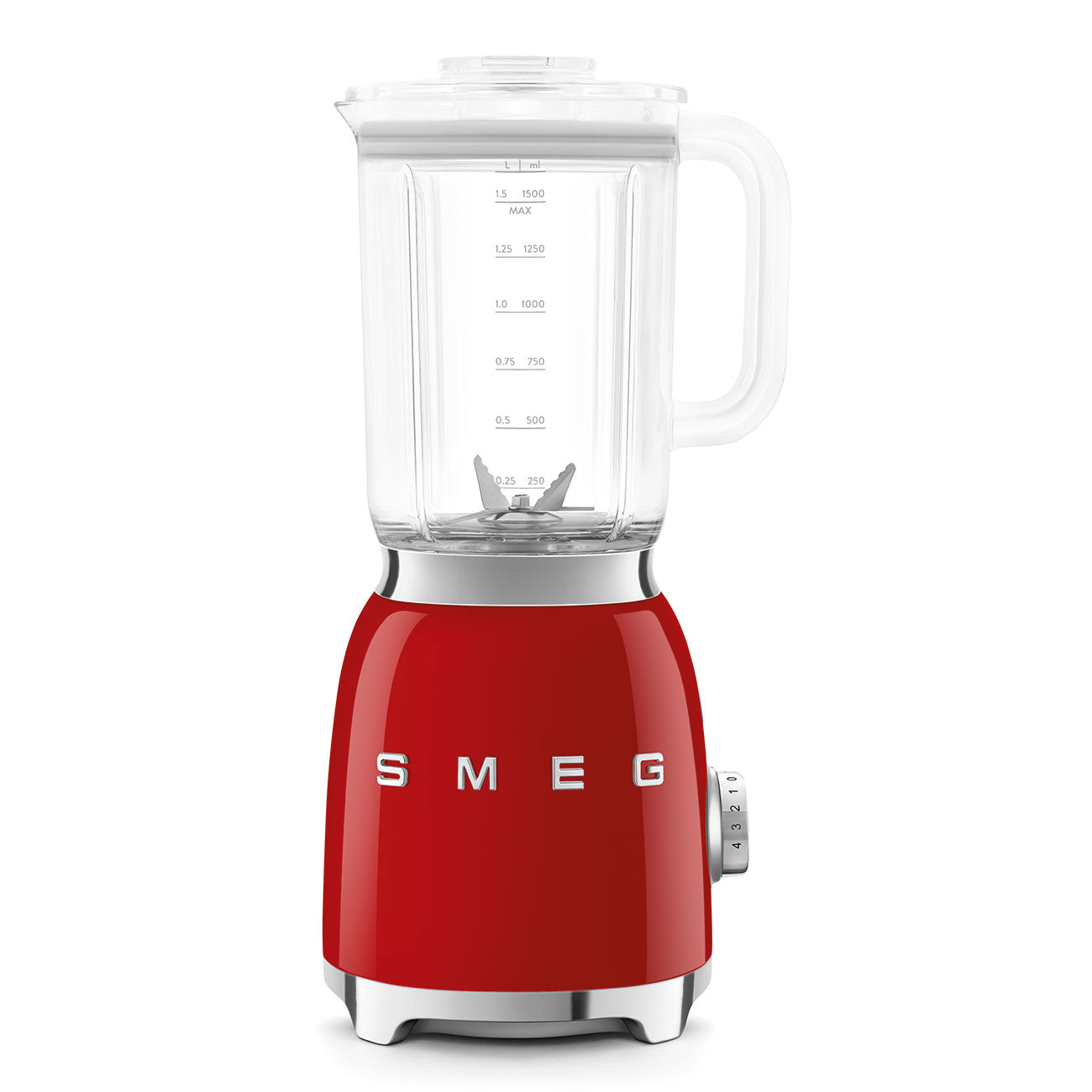 SMEG BLF03 50's Style Aesthetic Table Blender 1.5 Lt, 3 Intensity Levels
