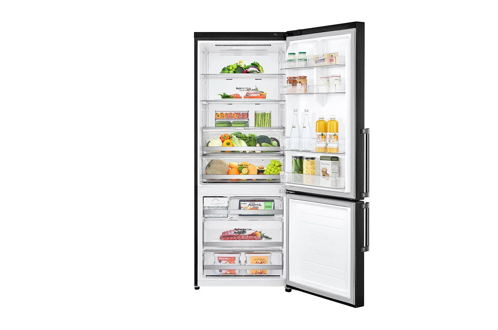 LG GBB569MCAMB Total No Frost fridge-freezer 185 x 70.5 cm