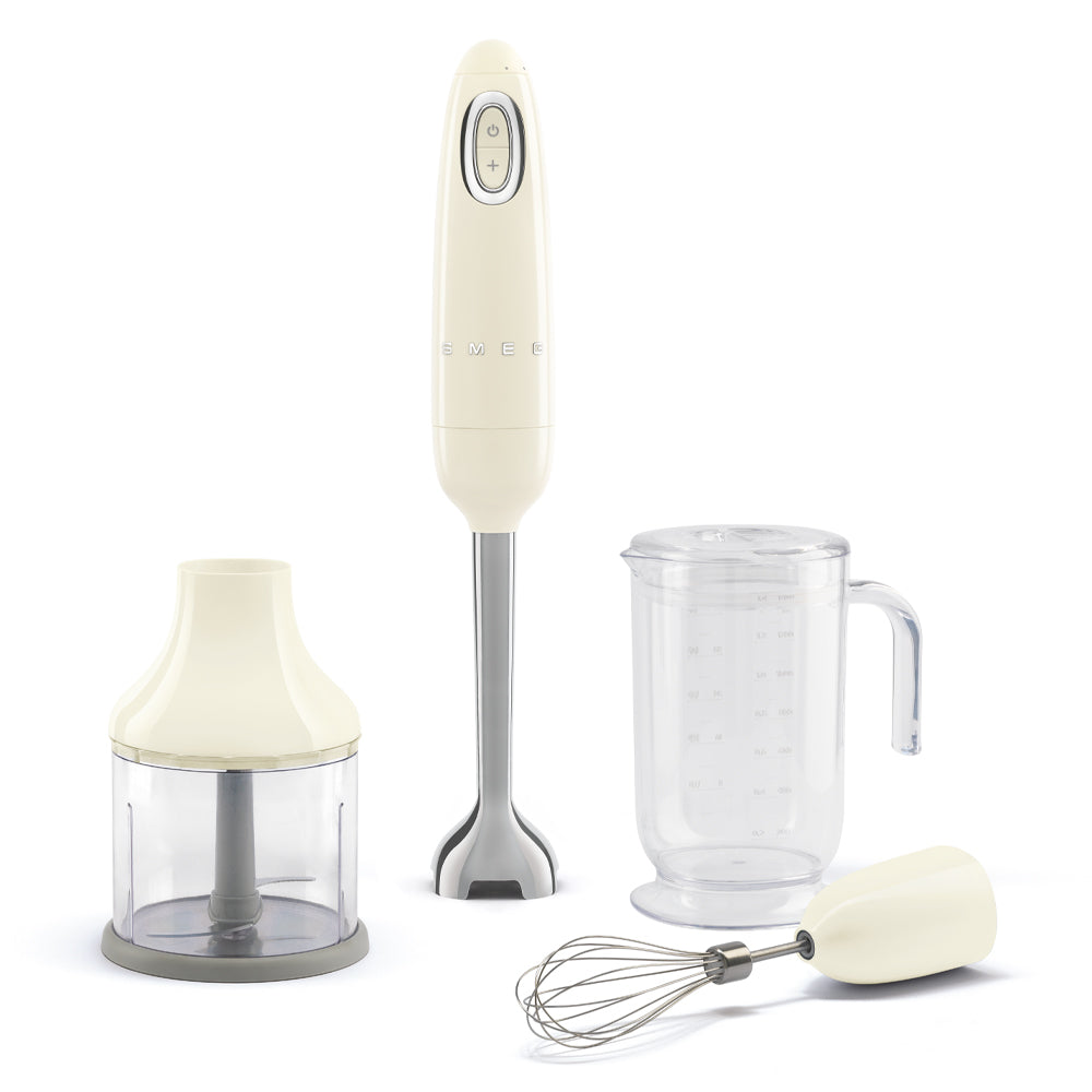 SMEG HBF03 Hand Blender with Accessories 50's Style Aesthetic