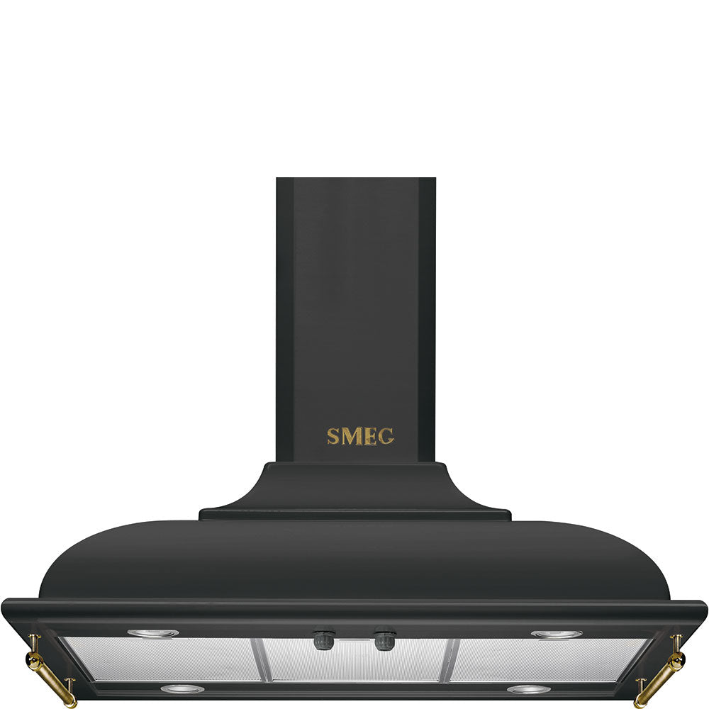 SMEG KCI19 Cortina Aesthetic Built-In Island Cooker Hood, 90 cm