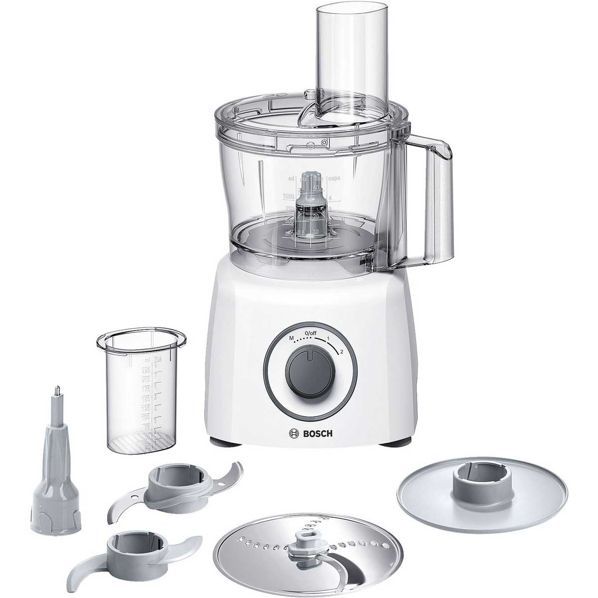 BOSCH MCM3100W Food Processor MultiTalent 3 800 W White