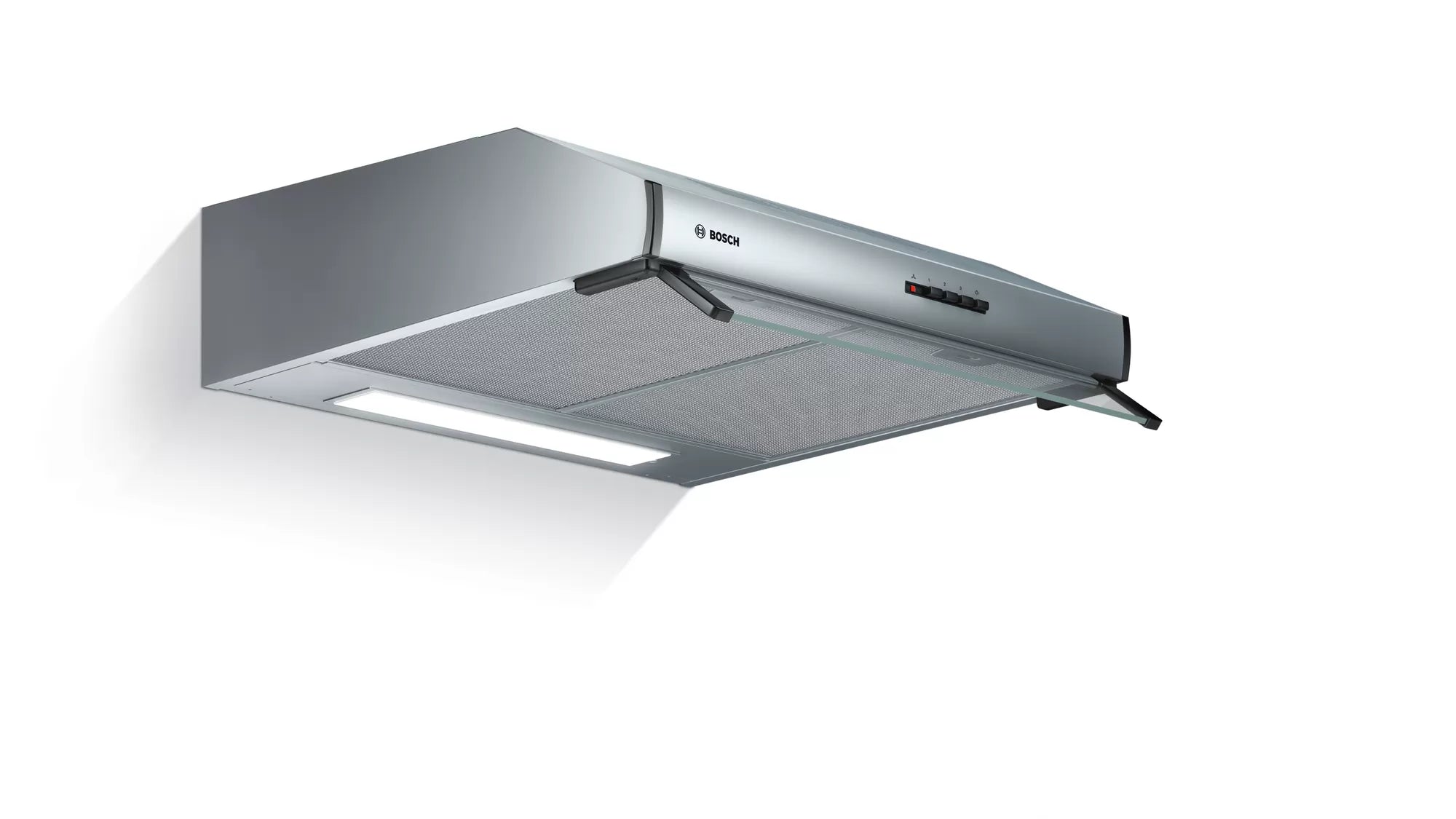 BOSCH DUL63CC50 Series 4 Built-In Canopy Cooker Hood 60 cm, Inox