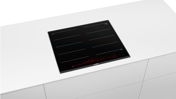 BOSCH PXX675DV1E Series 8 Built-In Induction Hobs 60 cm with Frame