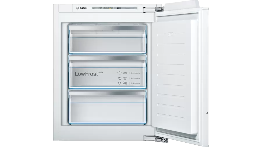 BOSCH GIV11AFE0 Series Built-In Freezer 4 71.2 x 55.8 cm flat hinge