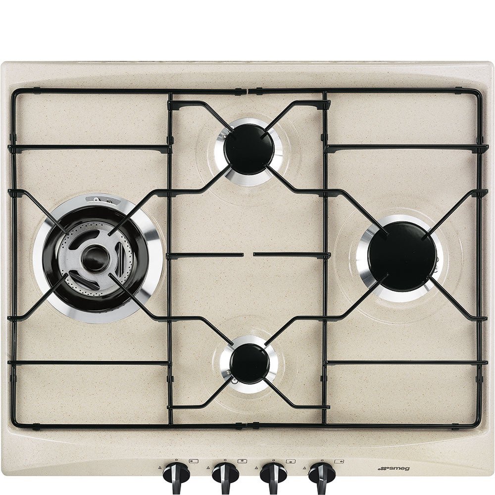 SMEG SR264 Selezione Aesthetic Built-In Gas Hobs, 60 cm