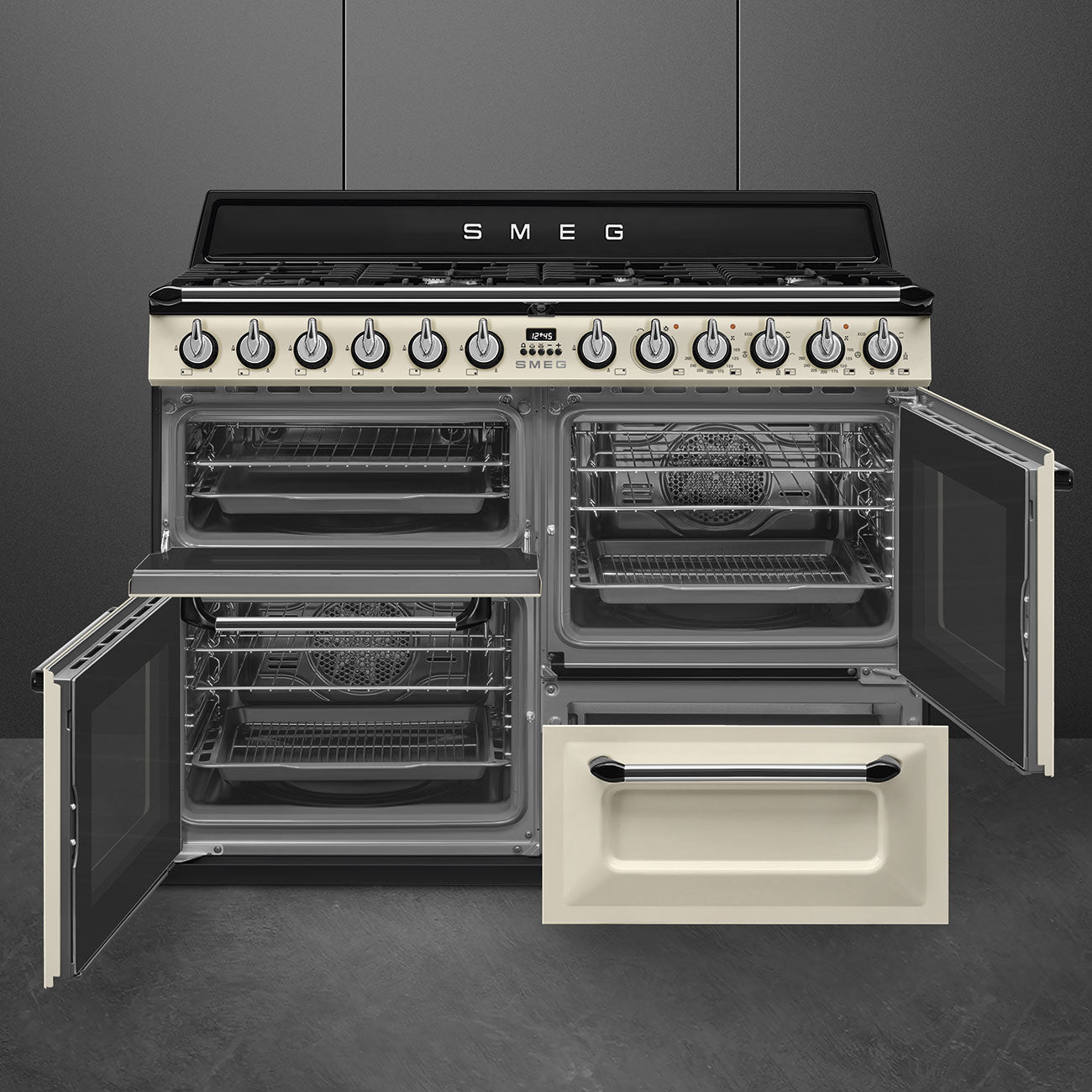 SMEG TR4110P1 Freestanding Cooker with Gas Hobs 110x60 cm Victoria Aesthetic