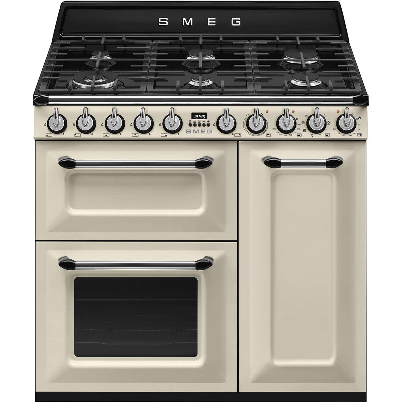 SMEG TR93 Victoria Aesthetic Freestanding Cooker with Gas Hob 90x60 cm