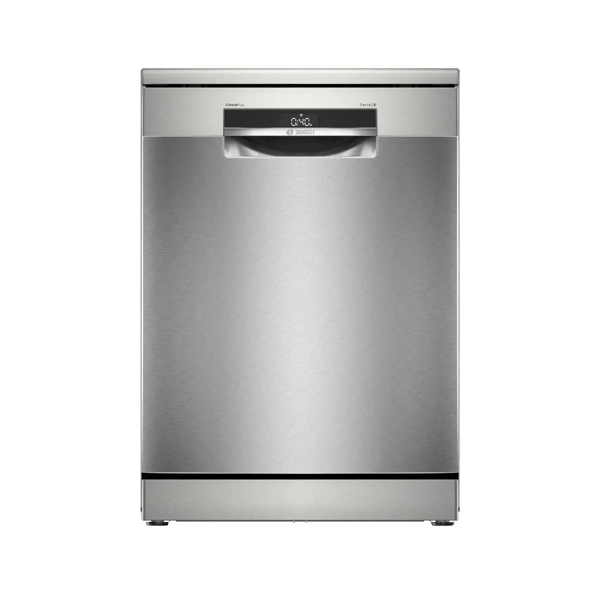 BOSCH SMS6ECI15E Series 6 Freestanding Dishwasher 60 cm Brushed Steel Anti-Fingerprint