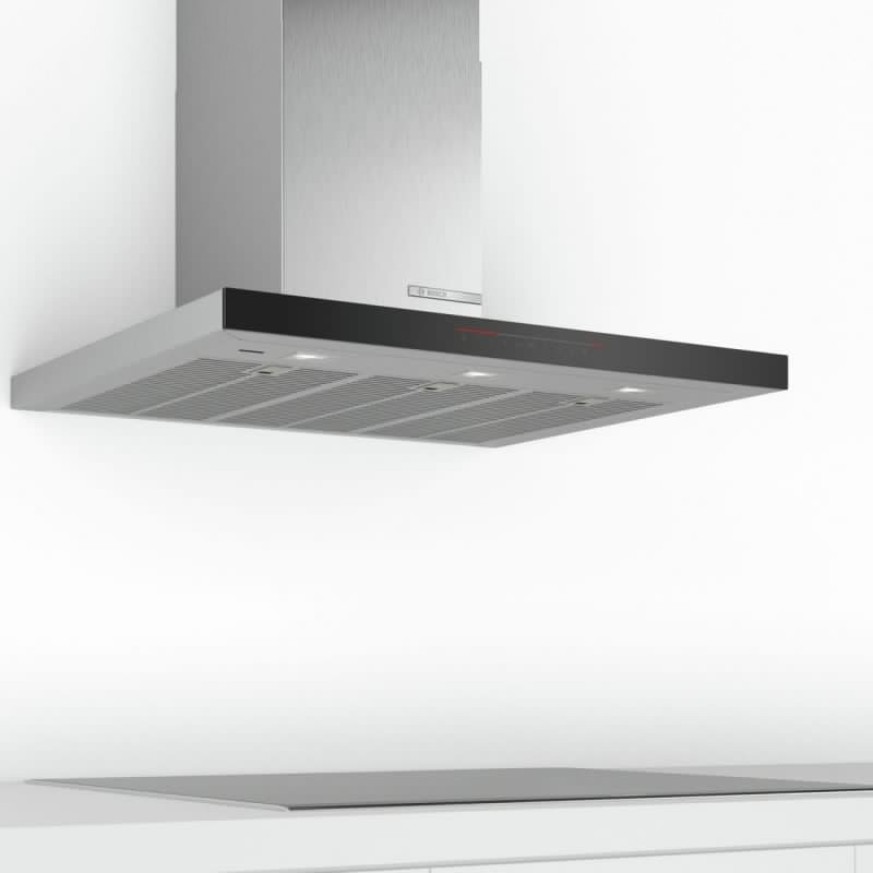 BOSCH DWB97JP50 Series 6 Built-In Wall Mounted Cooker Hood 90 cm Inox