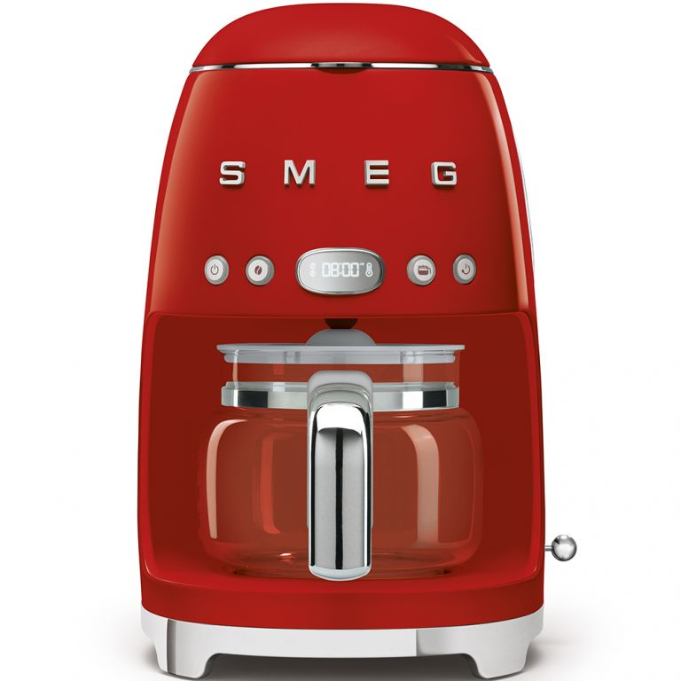SMEG DCF02 50's Style Aesthetic Drip Coffee Machine, Black