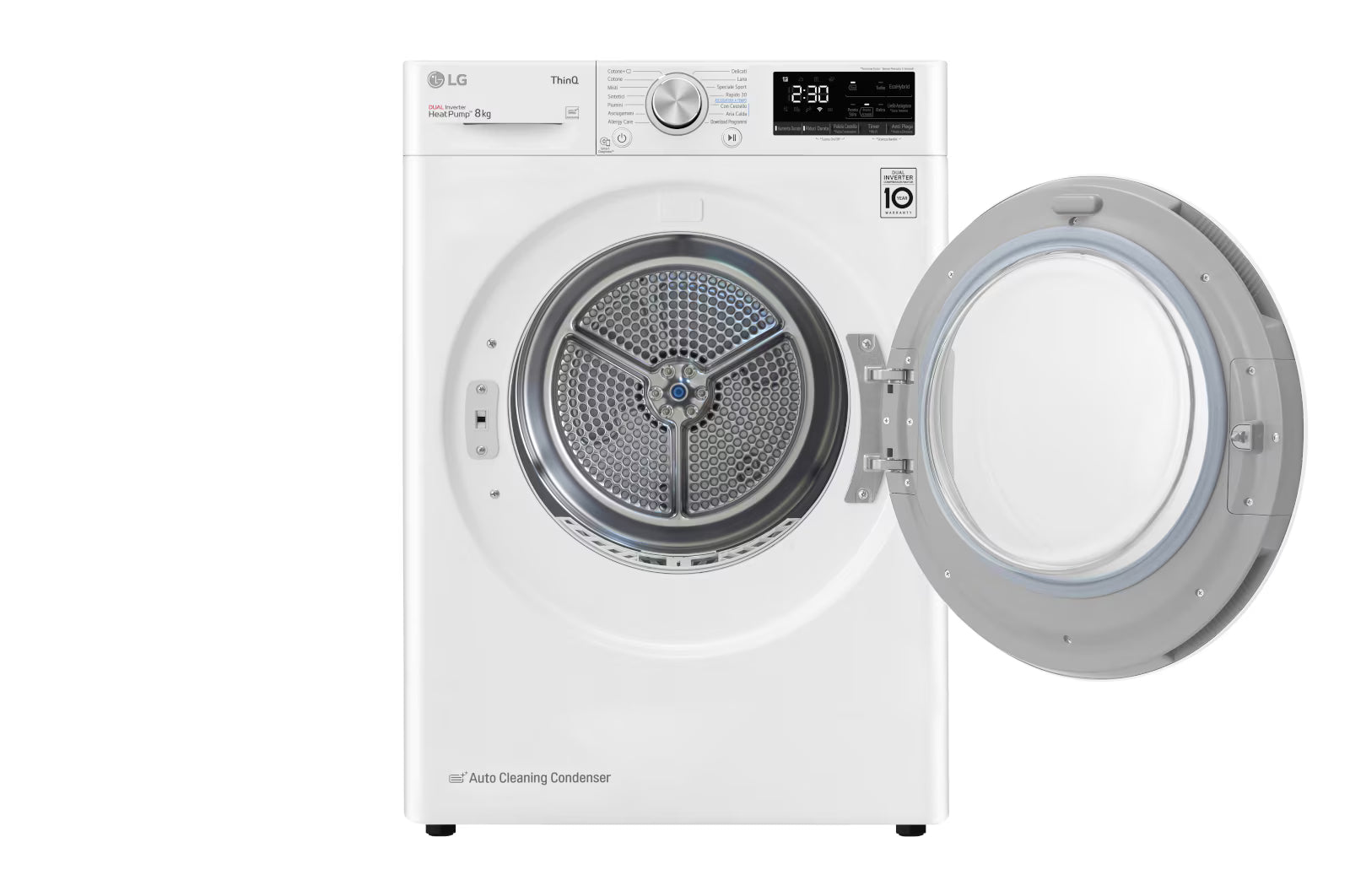 LG RH80V9AVHN Hybrid Tumble Dryer 8 kg