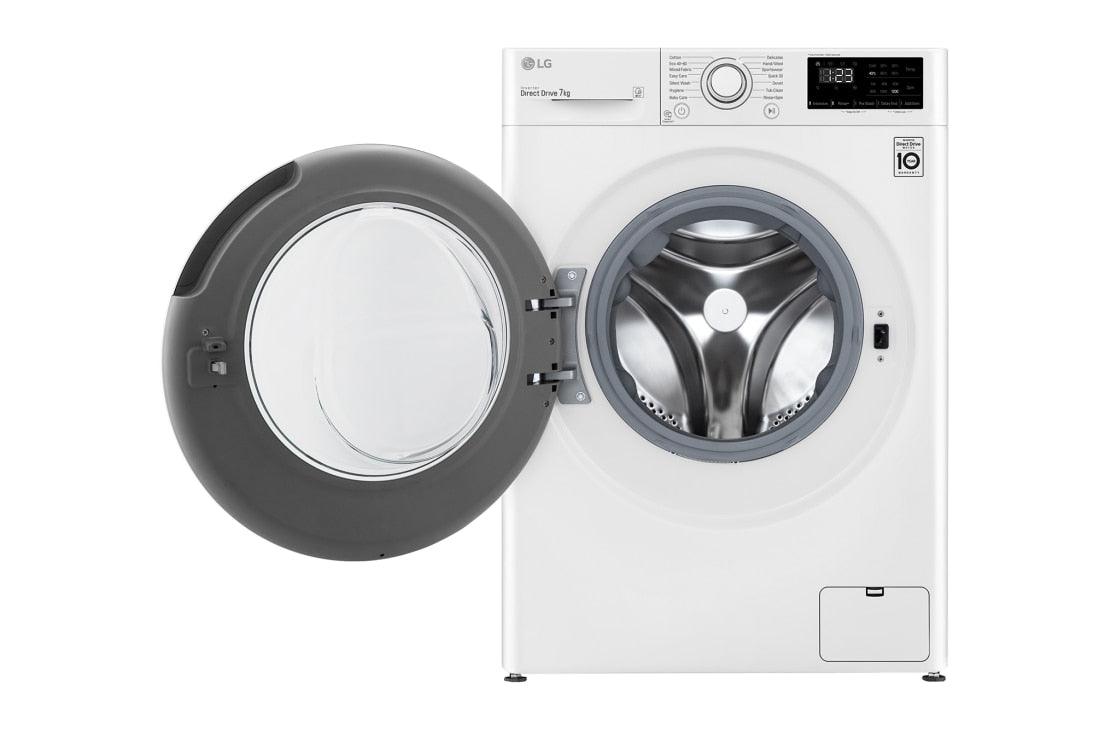 LG  F2WV3S7N3E Slim Washing Machine 7kg, AI DD White