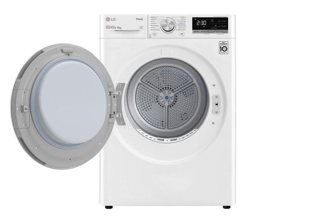 LG RH80V9AV0N Hybrid Tumble Dryer 8 kg