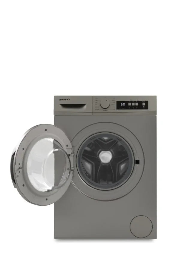 DAEWOO WM712T0SU0CY Freestanding Washing Machine 7kg, Silver