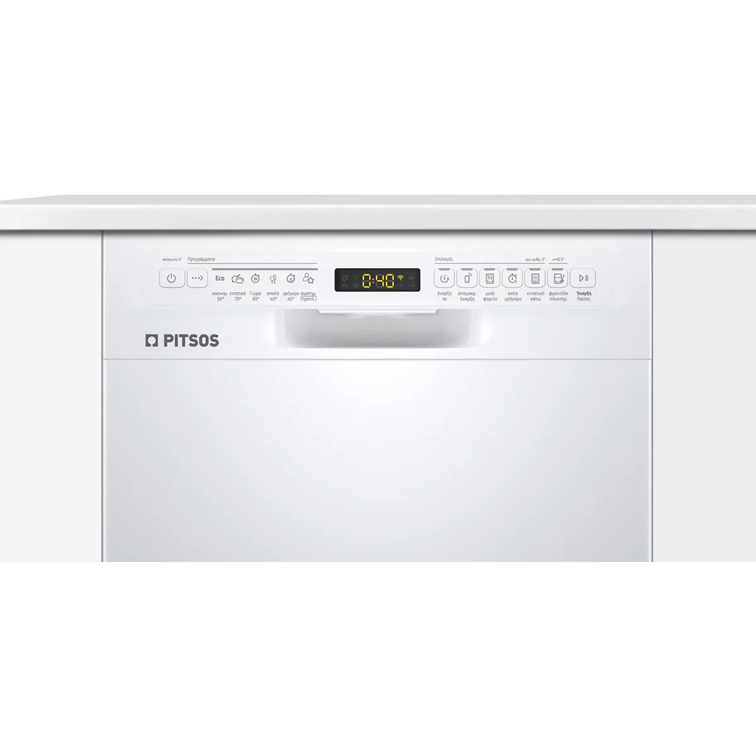 PITSOS DSS60W00 Freestanding Dishwasher 45 cm White