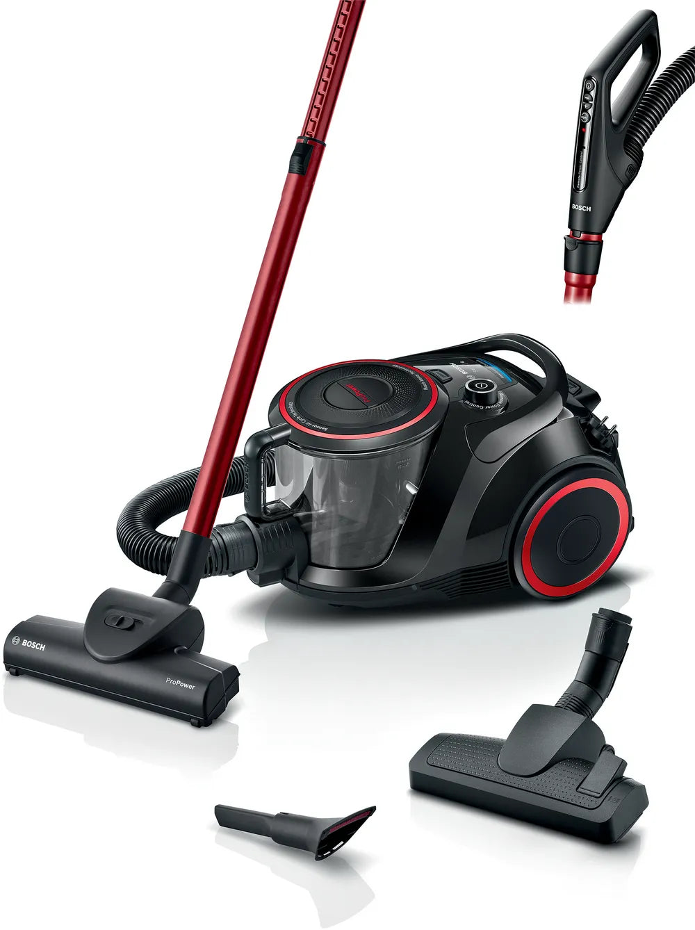 BOSCH BGS41POW1 Series 6 Vacuum Cleaner with Bucket Black