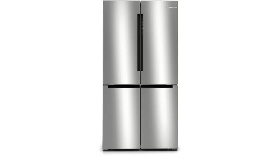 BOSCH KFN96VPEA Series 4 Freestanding Wardrobe Refrigerator 183 x 90.5 cm Brushed Steel Anti-Fingerprint, Total No Frost