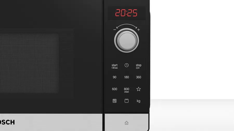 BOSCH FEL023MS2 Series 2 Freestanding Microwave Oven with Grill 44 x 26 cm Inox