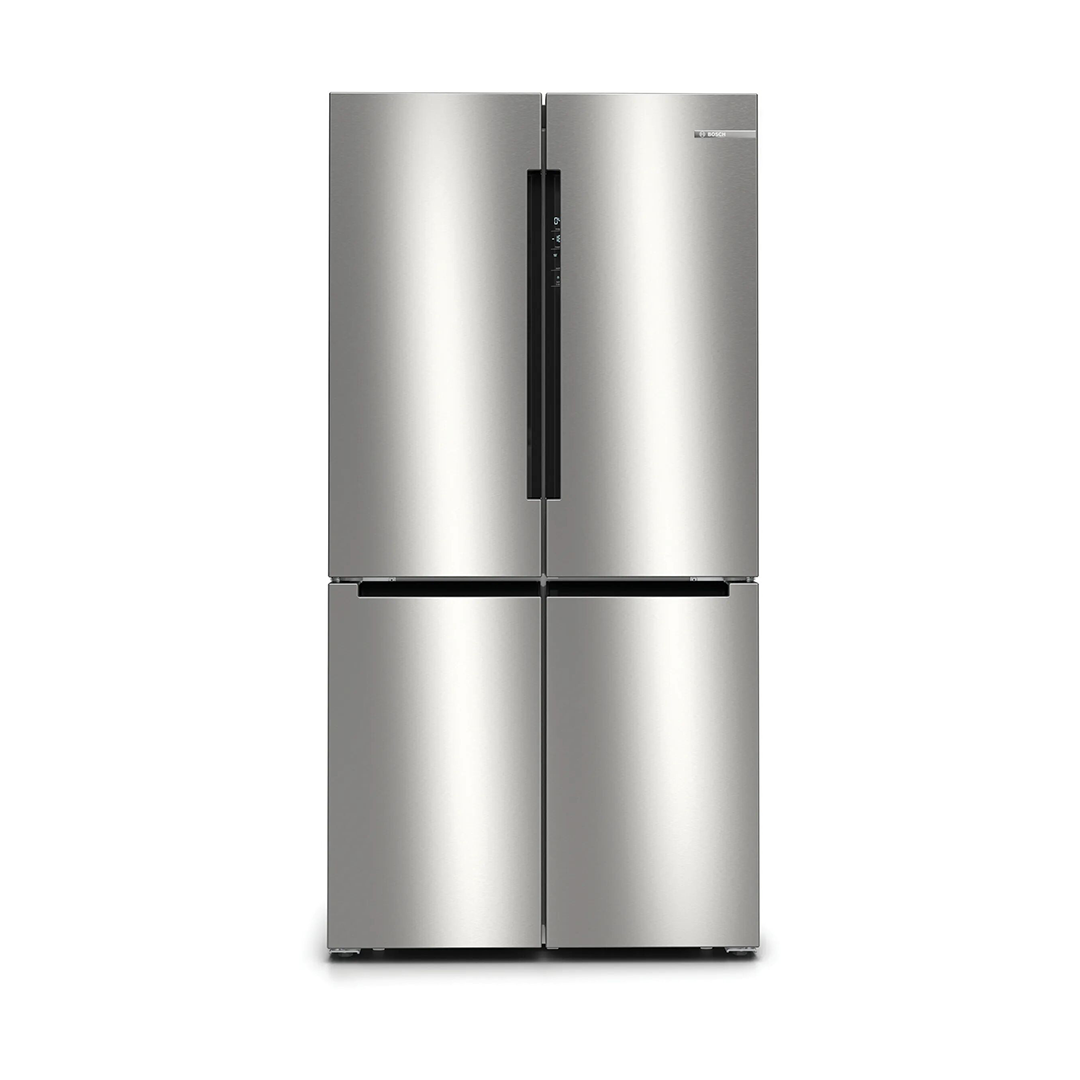 BOSCH KFN96APEA Series 4 Freestanding Wardrobe Refrigerator 183 x 90.5 cm Brushed Steel Anti-Fingerprint, Total No Frost