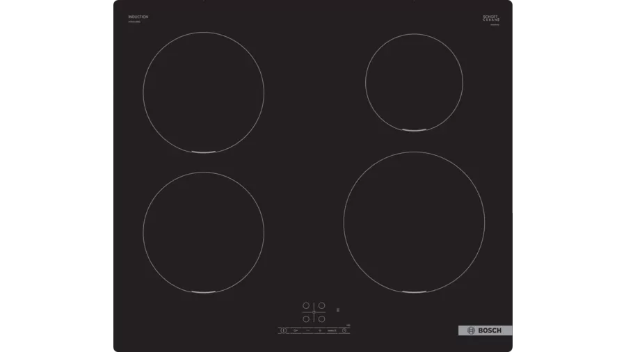 BOSCH PUE611BB5E Series 4 Built-In Induction Hobs 60 cm Frameless