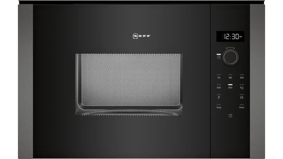 NEFF HLAWD23G0 N 50 Built-In Microwave Oven Graphite-Grey