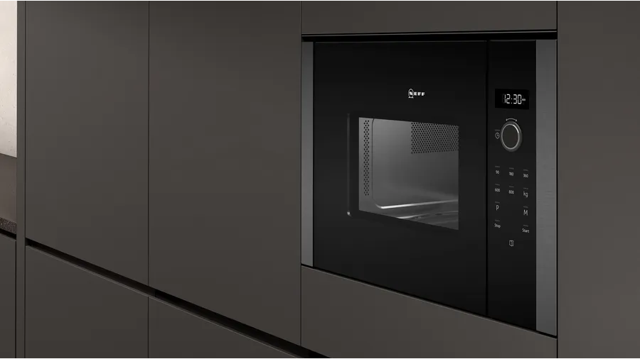 NEFF HLAWD23G0 N 50 Built-In Microwave Oven Graphite-Grey
