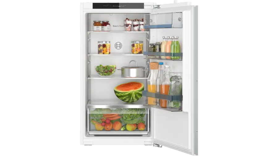 BOSCH KIR31VFE0 Series 4 Built-In Single Door Fridge 102.1 x 54.1 cm Flat Hinge