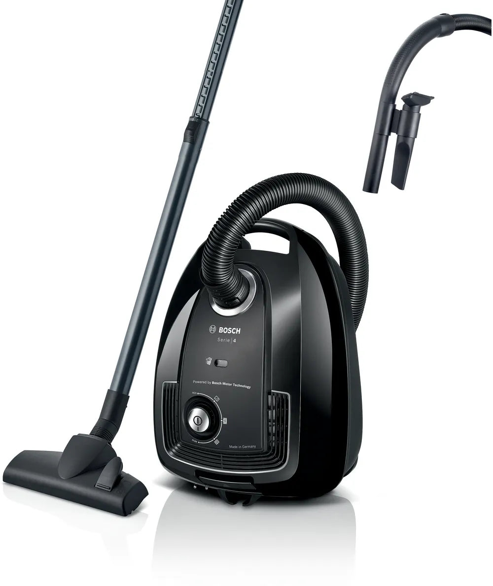 BOSCH BGB38BA1 Series 4 Vacuum Cleaner with Bag Black
