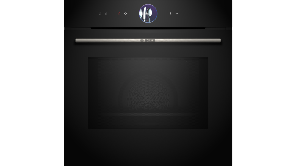 BOSCH HMG776KB1 Series 8 Built-In Oven with Microwave Function 60 x 60 cm Black
