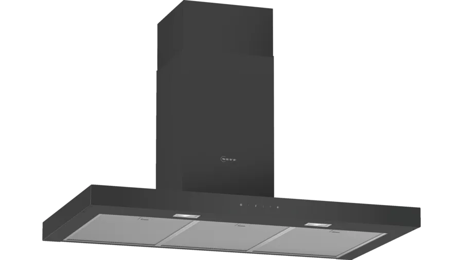 NEFF D94BHM1S5 N 50 Built-In Wall Mounted Cooker Hood 90 cm Black