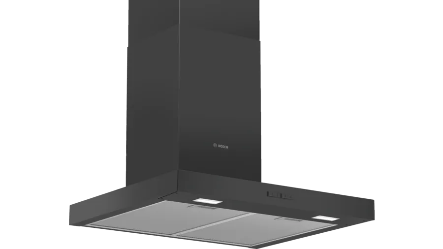 BOSCH DWB66BC60 Series 2 Built-In Wall Mounted Cooker Hood 60 cm Black