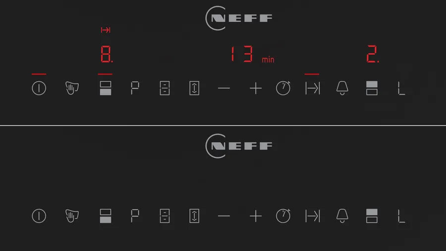 NEFF T63TDX1L0 N 70 Built-In Induction Hobs with Flex Induction 30 cm with Frame