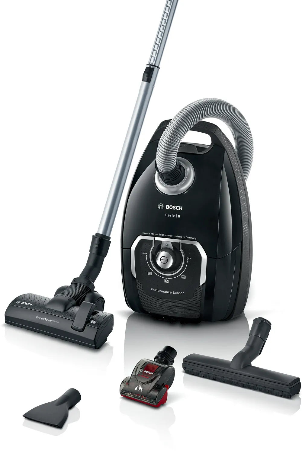 BOSCH BGL8BA3S Series 8 Vacuum Cleaner with Bag Black