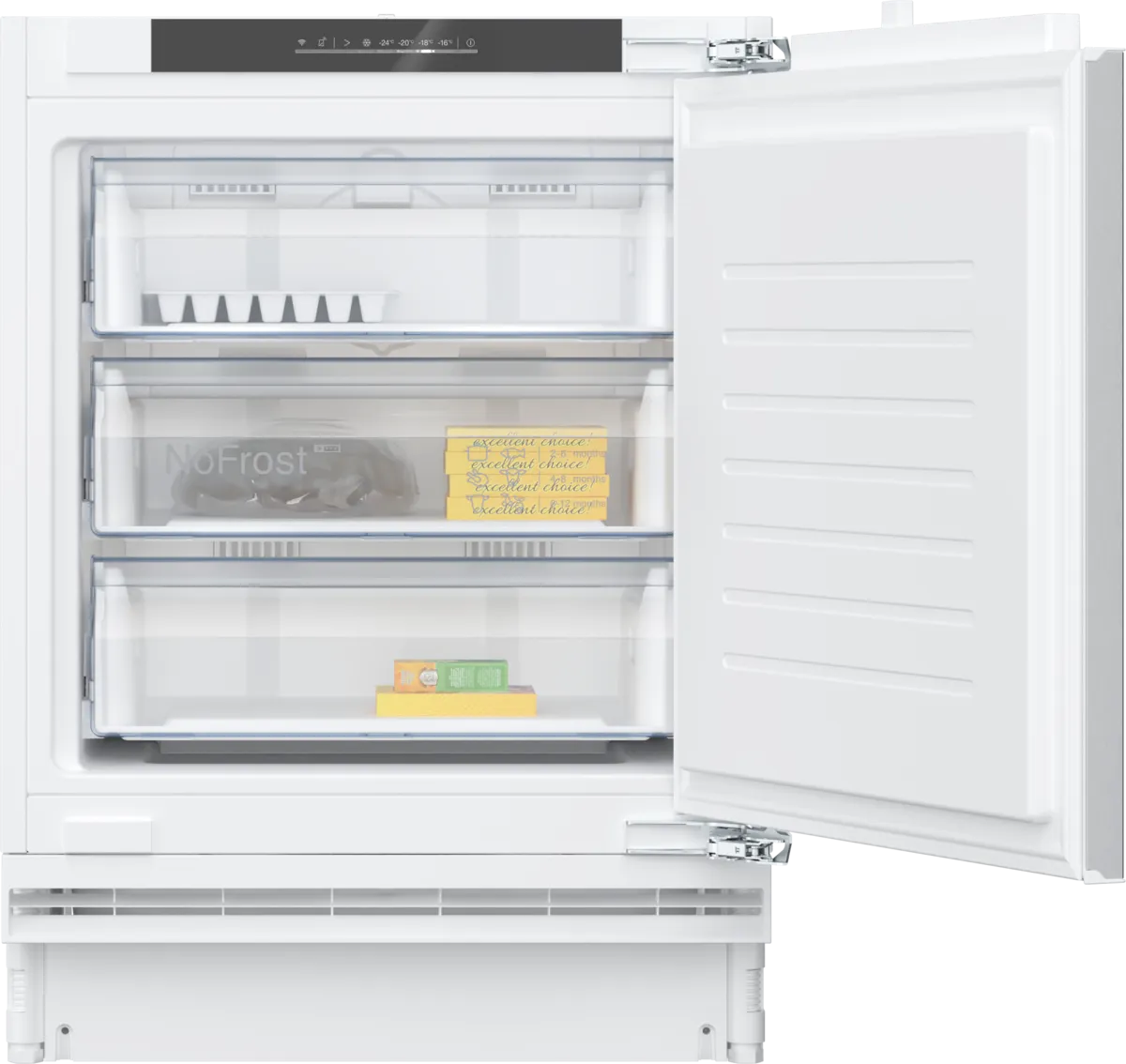 NEFF GU7213DE0 N 70 Built-In Undercounter Freezer 82 x 59.8 cm Soft Close Flat Hinge