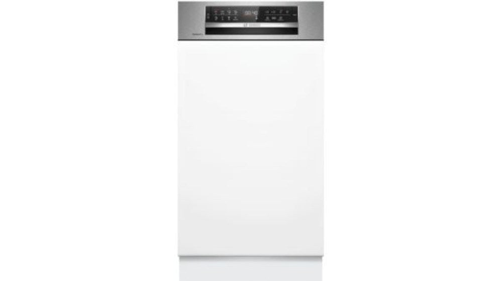 BOSCH SPI6YMS14E Series 6 Semi Integrated Dishwasher with Visible Front 45 cm Brushed Steel