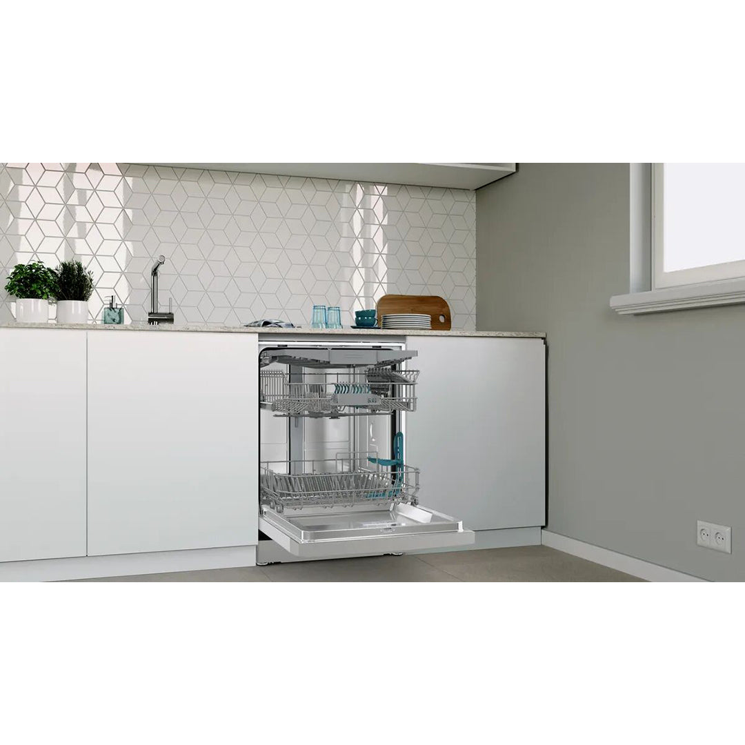 PITSOS DSF61I01 Freestanding Dishwasher 60 cm Brushed Steel Anti-Fingerprint
